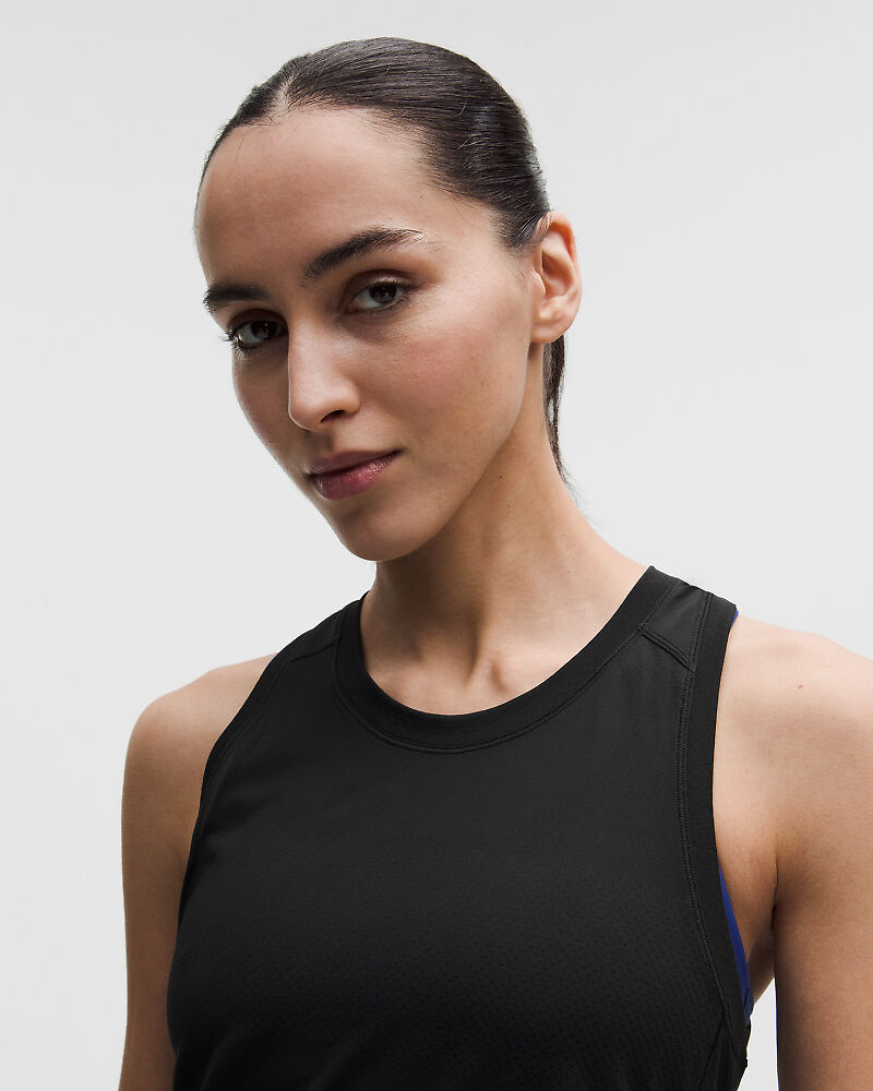 Women's | lululemon Fast and Free Perforated Stripe Singlet
