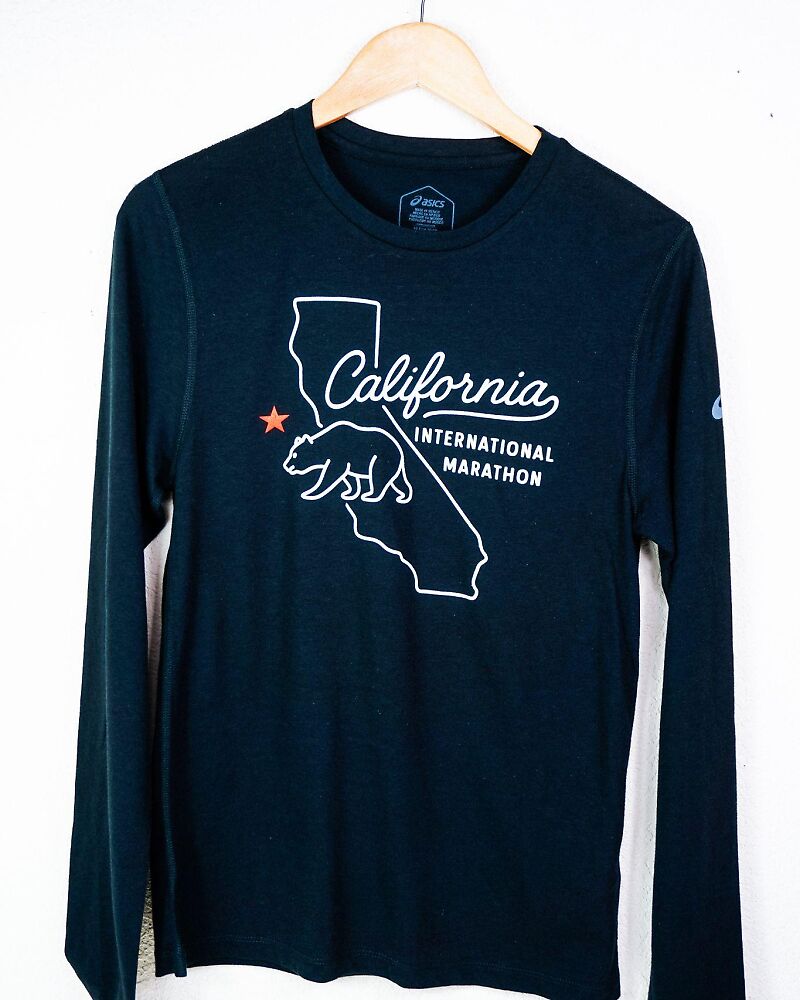 Men's | ASICS CIM 2025 PR Longsleeve Triblend Tee | Fleet Feet