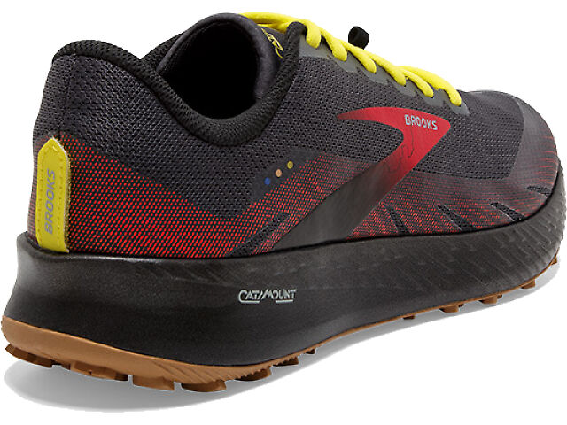 Brooks CATAMOUNT Trail Running Shoe Grey/Nightlife/Black  Men Size 9 Men main image 2