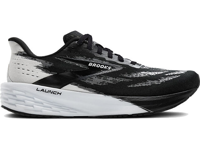 Brooks Launch 11 DNA Flash Foam Black & White Men\'s Running Shoes Size 9.5 M Brooks Men main image 3