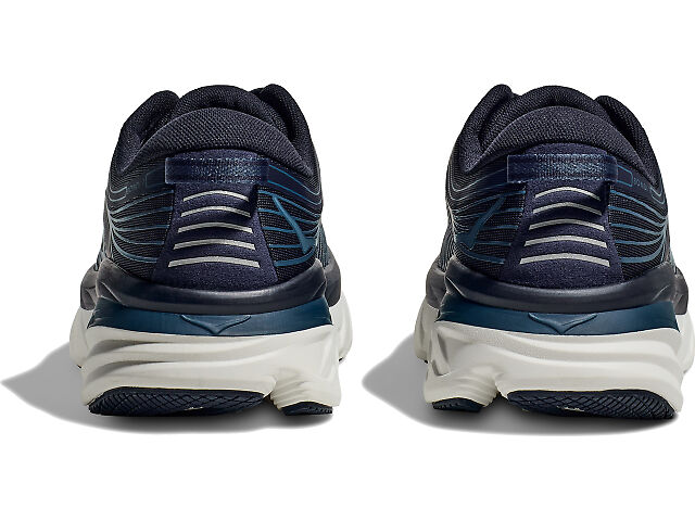 HOKA ONE ONE NIB Men\'s Bondi 7 Run Blue Graphite/Butterfly. Size 10.5. DS-078 Men main image 2