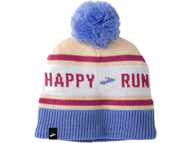Brooks Heritage Pom Beanie | Free Shipping $99+ | Fleet Feet display picture 2