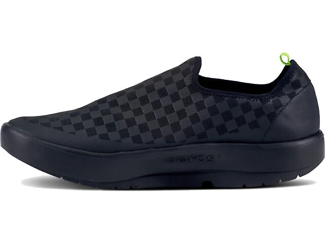 Oofos OOmg eeZee Men’s Size 10 Comfort Slip On Recovery Sneakers Shoes Black EUC Oofos OOmg eeZee Low Recovery womens black slip on shoes  main image 4