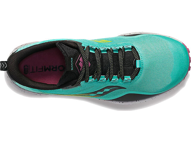 Chaussures Trail Saucony Peregrine 12 - Taille UK4 (EU 37) Bleu, Très Bon état