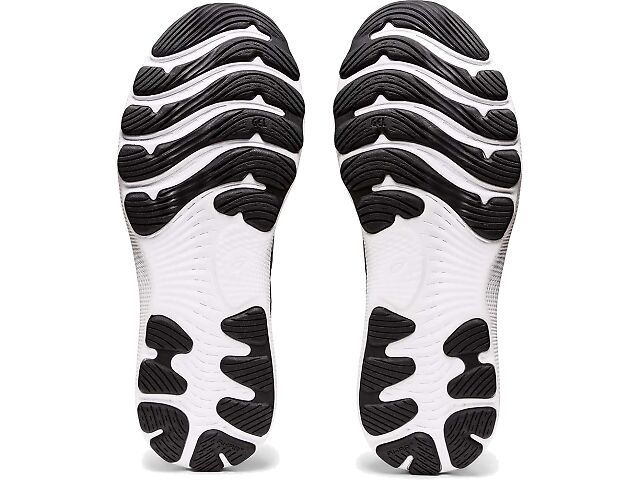 ASICS Gel Nimbus 24 Men\'s Running Shoes, White/Black Size 12.5 M ASICS Gel Nimbus 24 White Black for Sale - Authenticity  main image 3