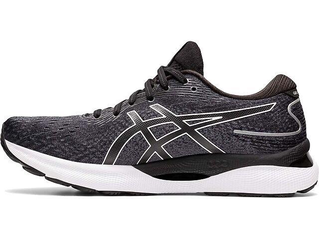 ASICS Gel Nimbus 24 Men\'s Running Shoes, White/Black Size 12.5 M ASICS Gel Nimbus 24 White Black for Sale - Authenticity  main image 4