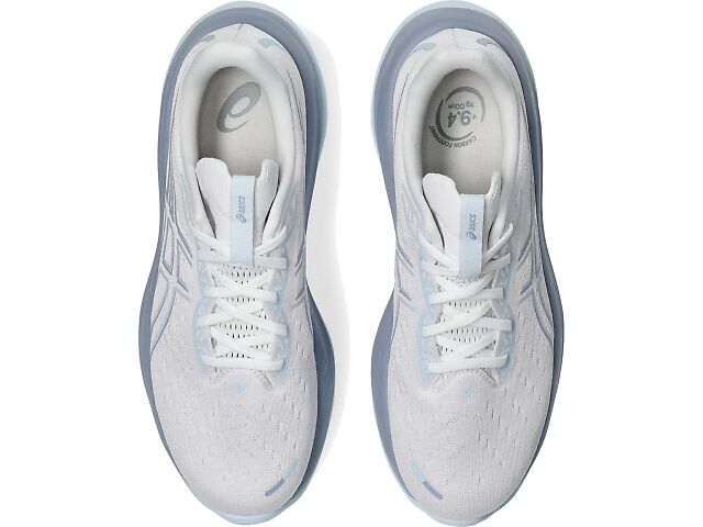 NWOT ASICS Men’s Gel-Cumulus 26 Sneakers \'White Grey Blue. Size 12 (wide) Men main image 2
