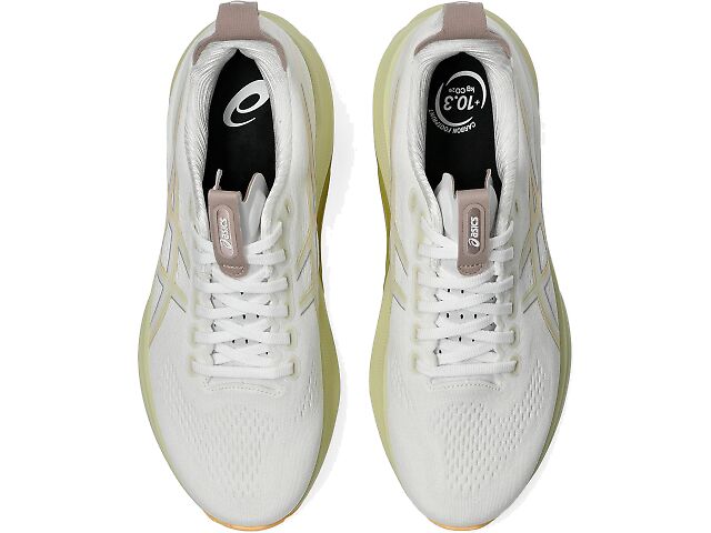 ASICS GEL-Kayano 32 Shoes Mens Size 10 White Stability Running Sneakers 1011C052 GEL-KAYANO 32 | Men | White/Orange Glow | Running Shoes  main image 3