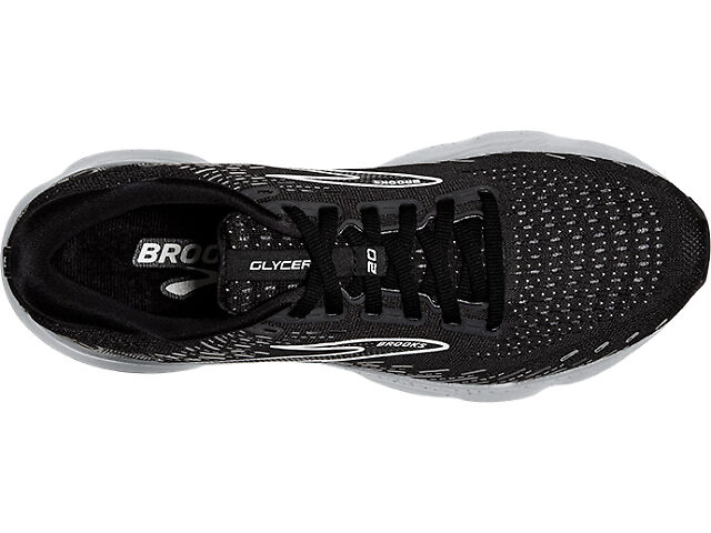 Brooks Glycerin 20 Mens Running Shoes Black White 1103821D059 Size 11.5 Medium D Brooks Men main image 4