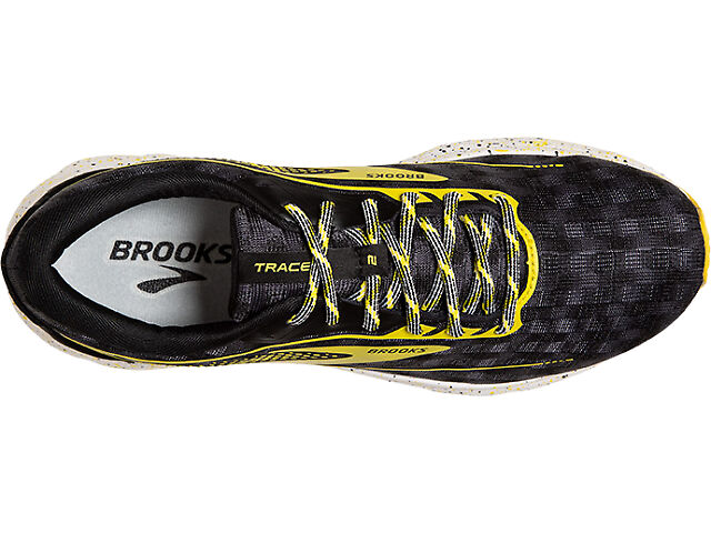 Brooks Trace 2 Running Shoes Mens 13 Black Yellow Speckled‎ CrossFit Athletic Men main image 3