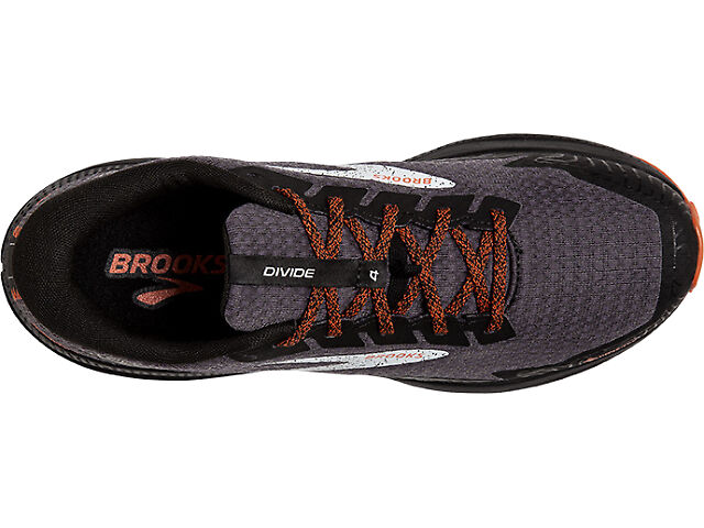 Brooks Divide 4 GTX Men\'s Size 8.5 D Trail Running Shoes Black Orange Outdoor Men main image 2