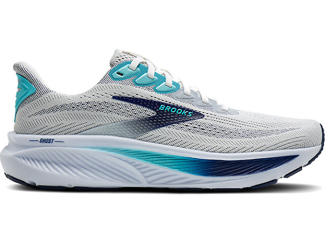 Brooks Ghost 17 Shoes Mens Size 8 Blue Running Sneakers 1104421D443 Walking Gym Mens Brooks Ghost 17 Running Shoe main image 4