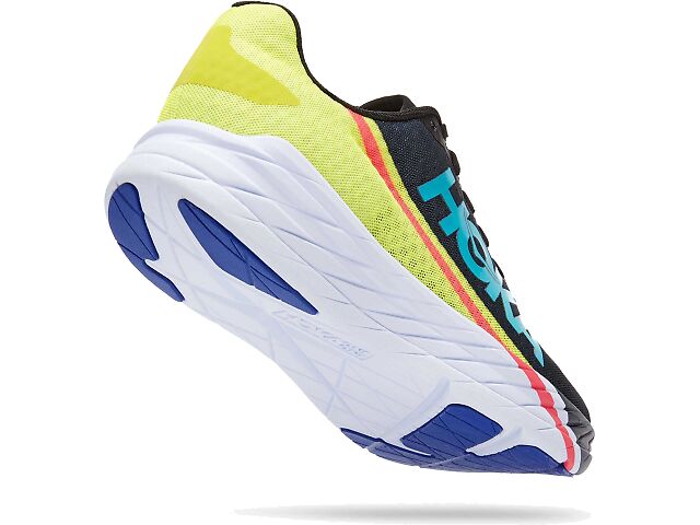 Hoka One One U‎ Rocket X Shoes Blue Glass Evening Primrose 1113532-BGEPR Mens 13 Hoka One One U Rocket X Mens 8.5 Blue Glass Evening Primrose  main image 4