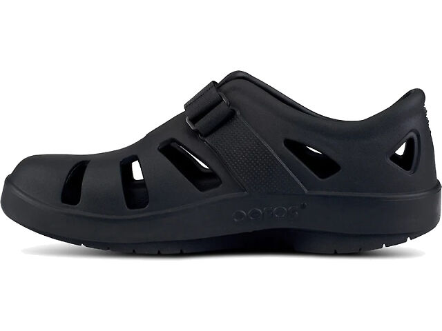 OOFOS OOcandoo Sandals men\'s size 13 Amazon.com | OOFOS OOcandoo Recovery Sandal, Black - Women main image 4
