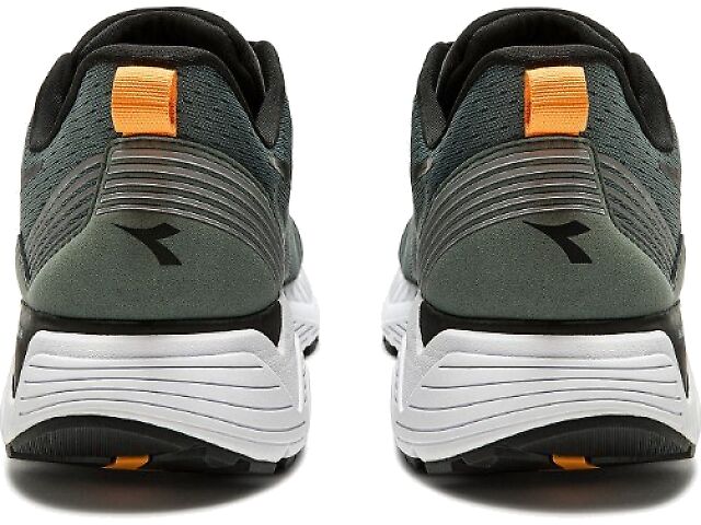 Diadora Running Shoes Mens 11.5 Lace Up Mythos Blushield Cushioned Gray Orange Amazon.com | Diadora Mens Mythos Blushield Vigore Running  main image 4