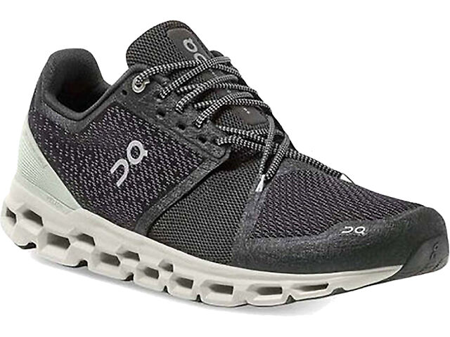 Men\'s On Cloud Cloudstratus Running Shoes Black Shadow Walking Athletic Size 8.5 ON Cloudstratus Black Shadow for sale | eBay main image 3