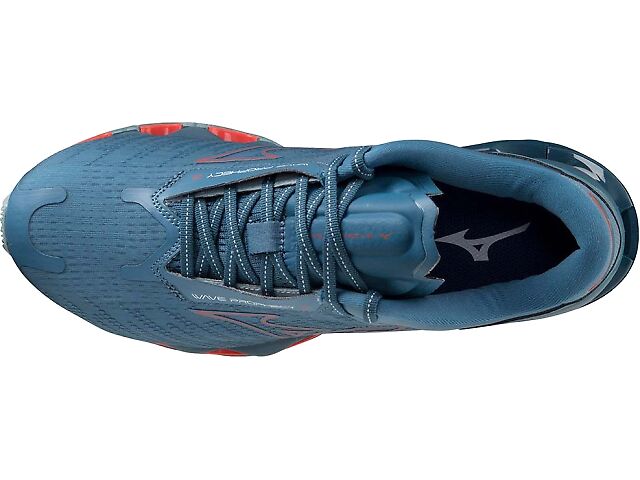 Mizuno Wave Prophecy 12 Shoes Mens Size 12 Black‎ Blue Running Sneakers 411387 Mizuno Wave Prophecy 12 Shoes Mens Size 12 Black Blue  main image 4