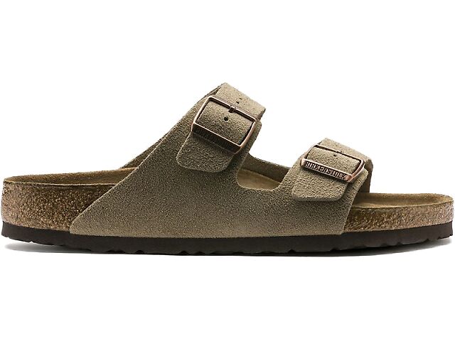 Birkenstock Arizona Soft Footbed Suede Sandal | Fleet Feet | Fleet