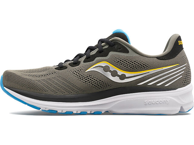 Saucony Mens Ride 14 Running‎ Shoe Gray Size 8.5 Training Gym Saucony Mens Ride 14 Running Shoe Gray Size 11 Training Gym  main image 4