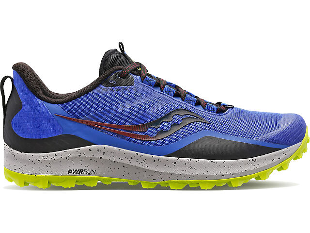 Saucony Peregrine 12 Trail Running Shoes - Teal and Black Saucony Peregrine 12 Womens 11 Teal Trail Running Shoe Pwr  main image 3
