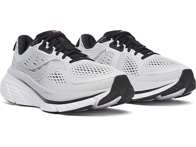 Saucony Guide 18 Mens Size 8 Cloud/Black Running Shoes Sneaker NEW S20998-160 Saucony Guide 18 Mens Support Road Running Shoe - Cloud Black main image 4