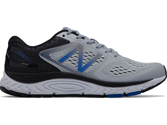New Balance Cushioning 840v4 Running Shoes Silver Grey Blue Black Men\'s 10.5 New Balance M840GB4 Silver Mink/Team Blue main image 4
