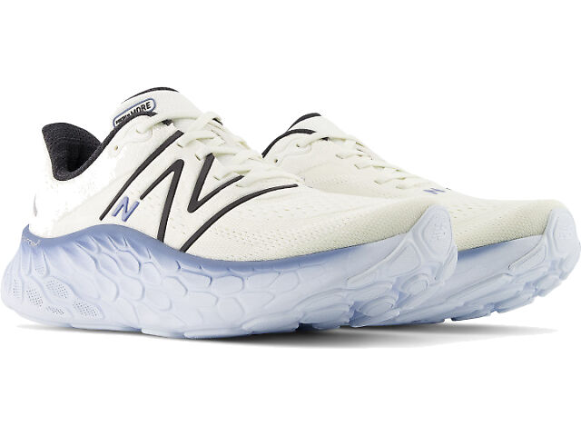 New Balance Shoes Mens 12.5 Ivory Fresh Foam More v4 Max Cushion Running Sneaker New Balance Fresh Foam X More v4 (MMORWS4) Men main image 3