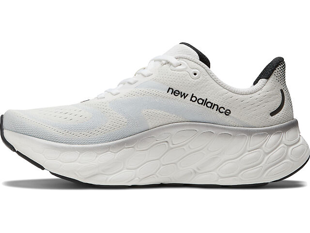 New Balance Fresh Foam More v4 Mens 14 White Black MMORCW4 Running Shoes New Balance Fresh Foam X More V4 - Sea Salt – Fit2Run main image 4